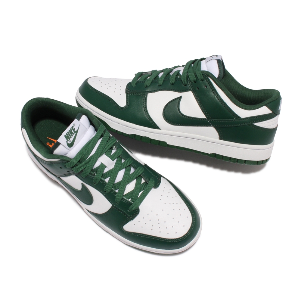 Nike 休閒鞋Dunk Low Retro 運動男鞋經典款Team Green 休閒穿搭綠白