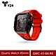 【Y24】Quartz Watch 45mm 石英錶芯手錶 QWC-45-BK-RE 紅/黑 (含錶殼) product thumbnail 1