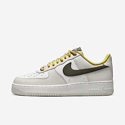 Nike Air Force 1 07 PRM FV3628-031 男 休閒鞋 經典 AF1 穿搭 灰白 黃綠