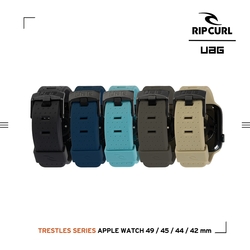 UAG X RIP CURL Apple Watch 42/44/45/49mm 舒適矽膠運動錶帶