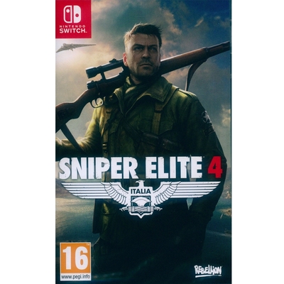 狙擊之神 4 (狙擊精英4) Sniper Elite 4 - NS Switch 中英文歐版