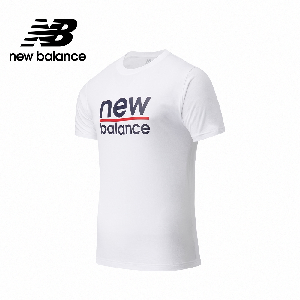 【New Balance】基本短袖T恤_男性_白色_MT11905WT