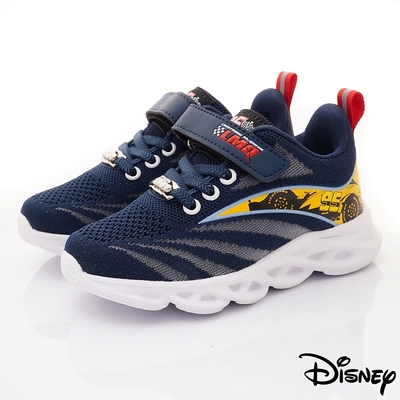 迪士尼童鞋 麥坤飛織輕量運動鞋款223012藍(17.5~21.5cm中小童段)櫻桃家