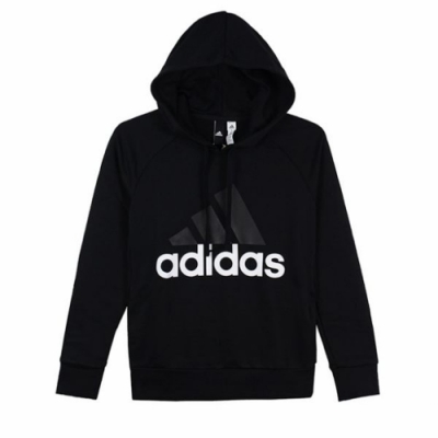 ADIDAS 女 ESS LIN OH HD 連帽T(長)