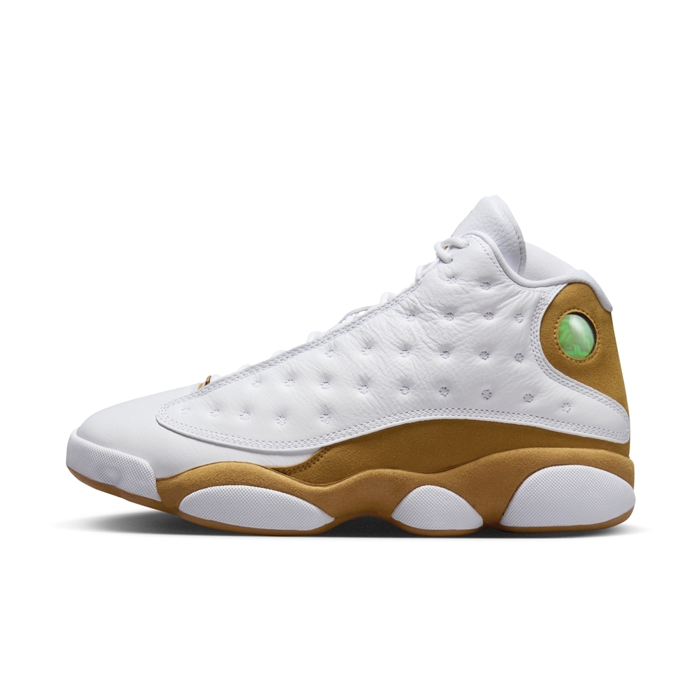 NIKE AIR JORDAN 13 RETRO 男運動籃球鞋-白/卡其色-414571171 | 籃球鞋