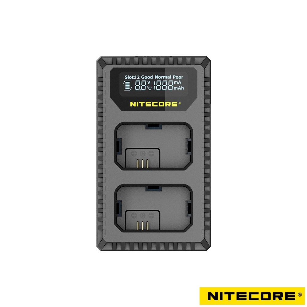 NITECORE USN1 液晶顯示 USB 雙槽快充充電器 For Sony NP-FW50