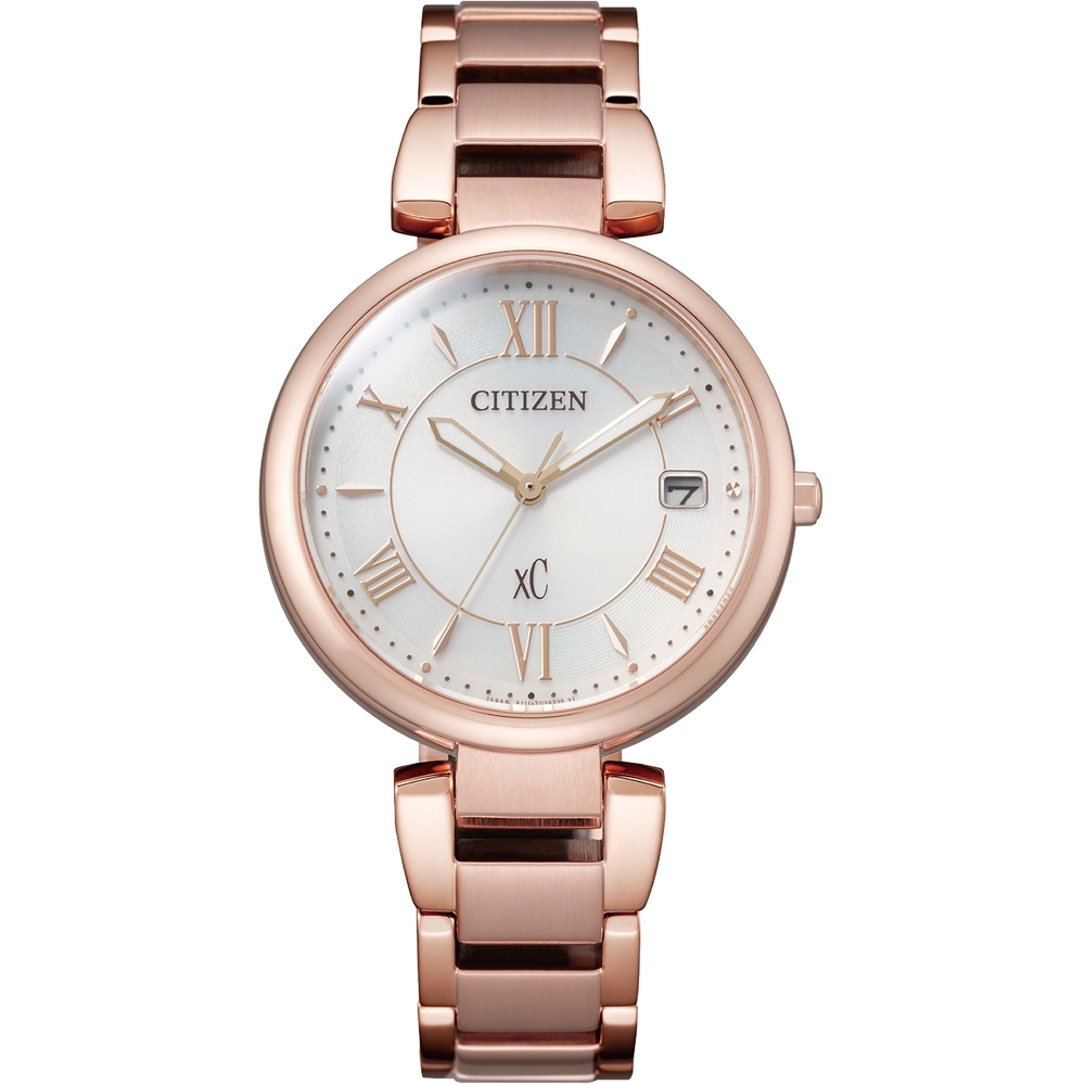 CITIZEN 星辰 XC 都會率性光動能亞洲限定女錶 EO1192-59A/33mm