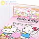 享夢城堡 單人床包枕套3.5x6.2二件組-HELLO KITTY Lets Picnic-粉 product thumbnail 1