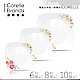 美國康寧 CORELLE 薔薇之戀方形餐盤3件組(快) product thumbnail 1