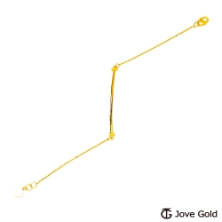 Jove Gold 漾金飾 恣意的愛黃金手鍊