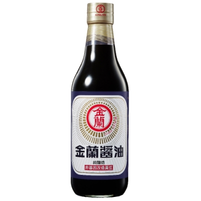 【金蘭食品】金蘭醬油 590ml