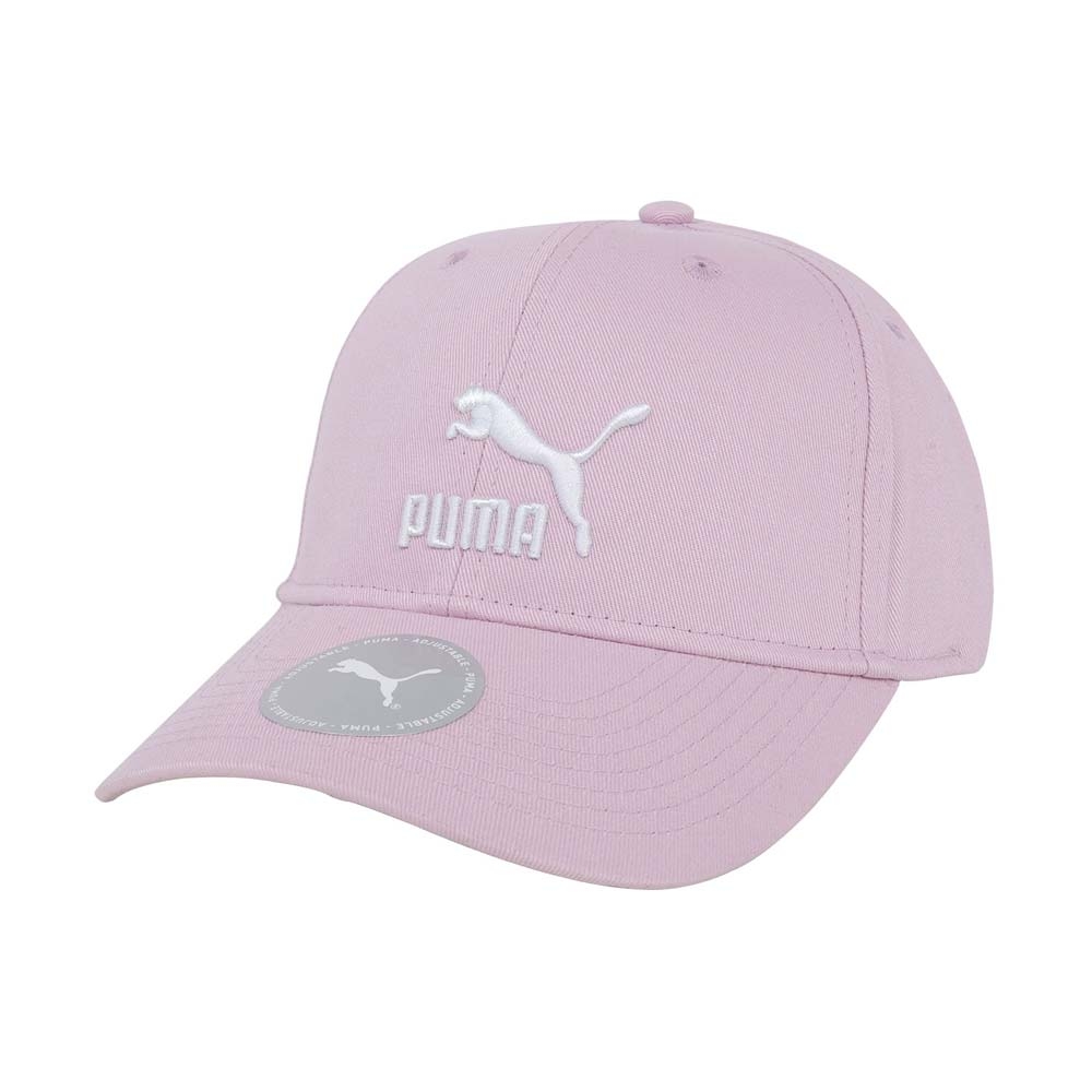 PUMA 流行系列棒球帽-防曬 遮陽 棒球帽 運動 帽子 02255427 粉紫白