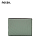 FOSSIL Bronson 輕巧型真皮皮夾-鼠尾草綠色 ML4490343 product thumbnail 1