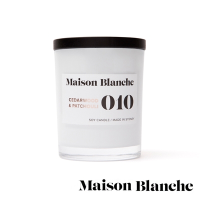 澳洲 Maison Blanche 雪松＆廣藿香 Cedarwood & Patchouli 200g 香氛蠟燭