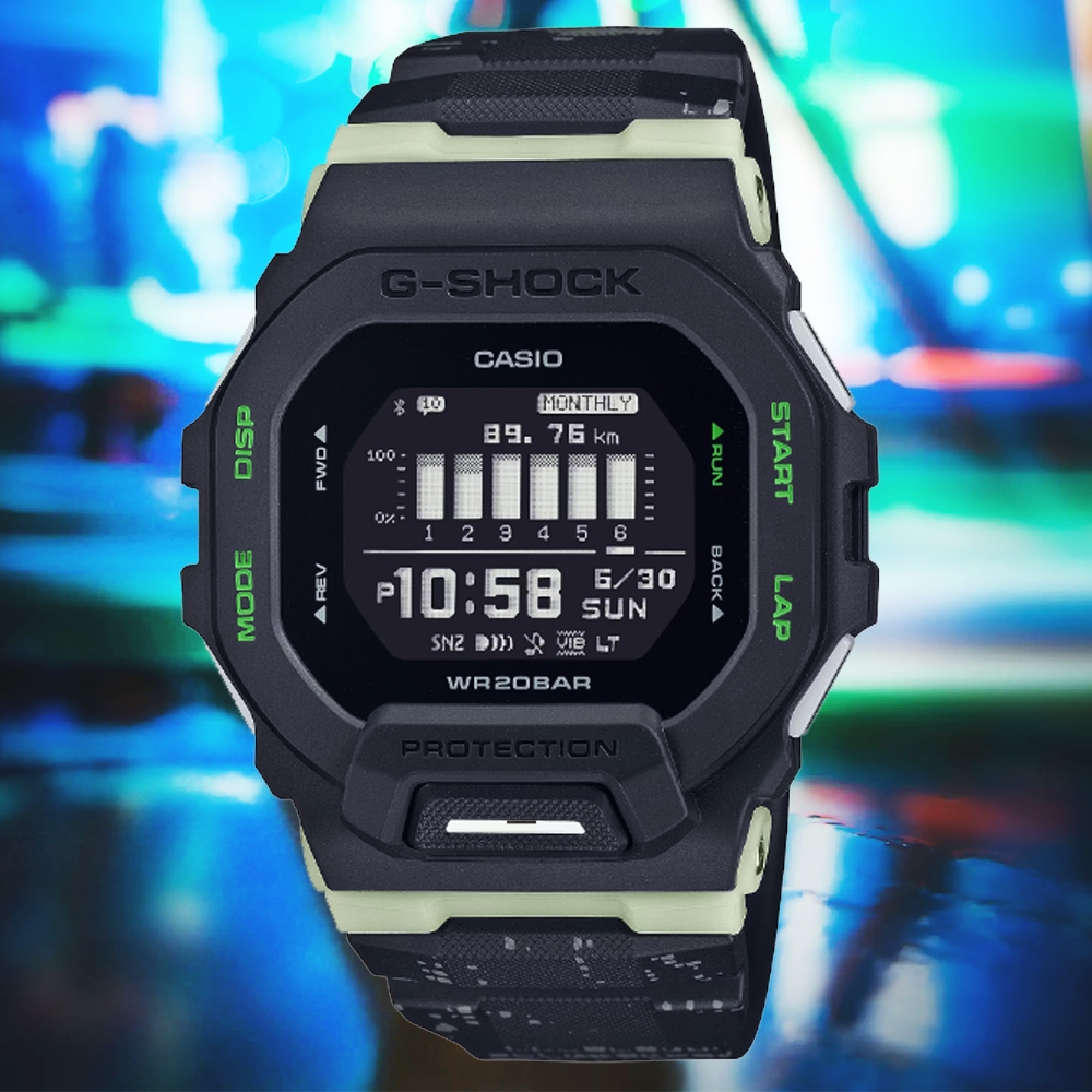 男女兼用 超人気モデル カシオ G-SHOCK GBD-200LM-1JF - 通販 - www