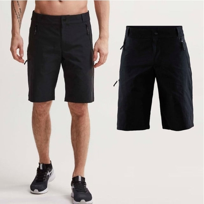 Craft 男 CASUAL SPORTS SHORTS 休閒短褲.戶外快乾登山健行運動褲_黑