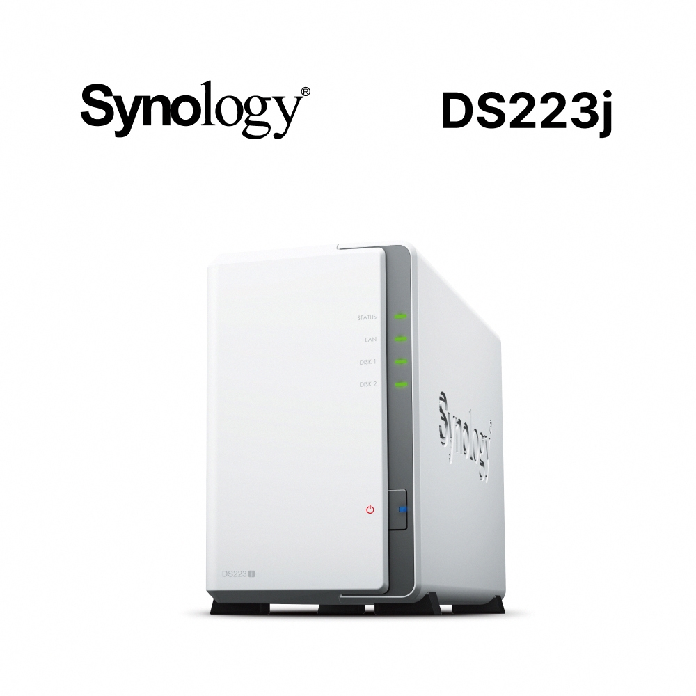 Synology DS223j 網路儲存伺服器| 2 Bay | Yahoo奇摩購物中心