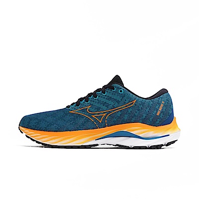 Mizuno Wave Inspire 19 [J1GC234407] 男 慢跑鞋 運動 路跑 輕量 支撐 避震 綠