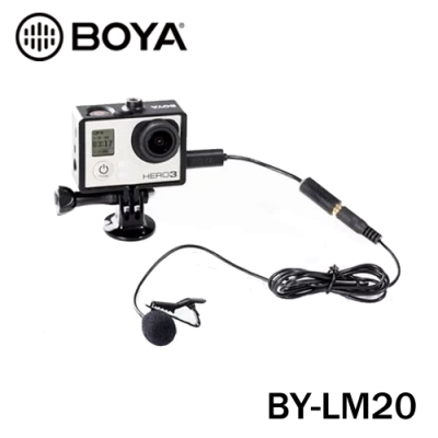 博雅 BOYA BY-LM20 領夾式收音麥克風(公司貨)