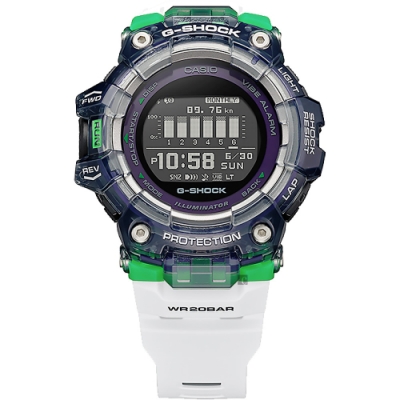 CASIO 卡西歐 G-SHOCK 多功能運動藍芽電子錶 送禮推薦 GBD-100SM-1A7