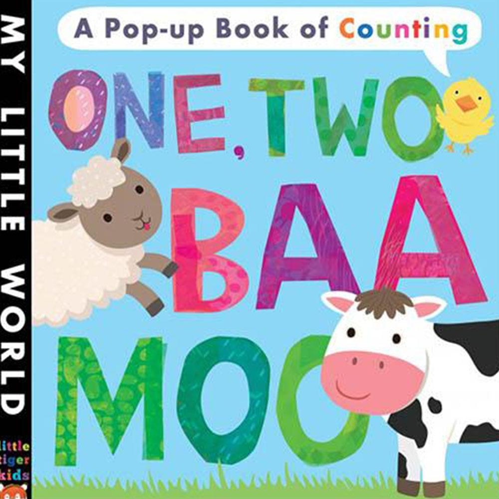 My Little World：One,Two,Baa,Moo 歡樂農莊硬頁立體書 | 拾書所