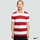Nike  男 短袖粗條紋Polo衫 紅白 BV0380-609 product thumbnail 1