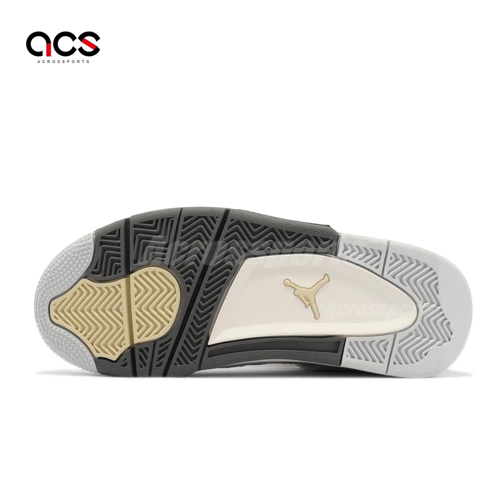 Nike Air Jordan 4 Retro SE GS 大童女鞋灰奶油白Craft 4代AJ4 DV2262