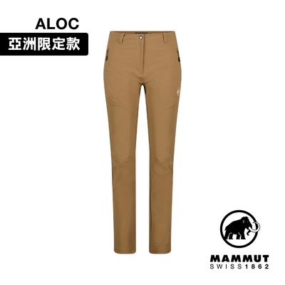 【Mammut 長毛象】 Trekkers 3.0 SO Pants AF Women 健行防潑水長褲 深沙褐 女款 #1021-00811