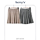 betty’s貝蒂思 腰鬆緊格紋百褶針織短裙(共二色) product thumbnail 1