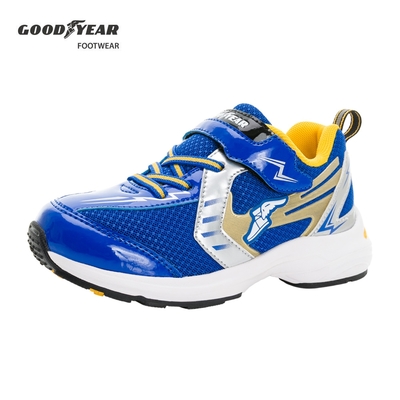 【固特異GOODYEAR】疾步飆速-競速緩震運動鞋/童鞋 護足 減壓 透氣 藍(GAKR48306)