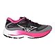 MIZUNO WAVE RIDER 27 SSW 女慢跑鞋-訓練 美津濃 J1GD235421 灰黑桃紅 product thumbnail 1