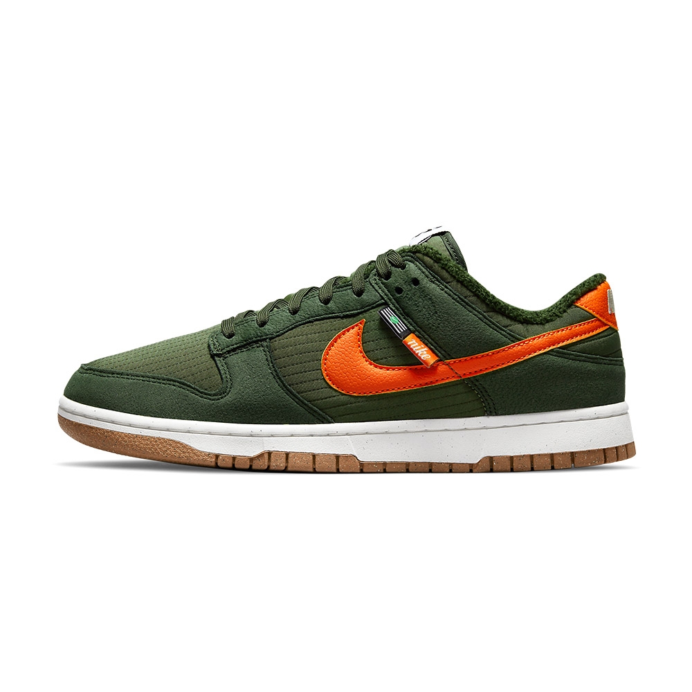 Nike Dunk Low SE GS 女鞋童鞋綠橘色經典低筒運動休閒鞋DC9561-300