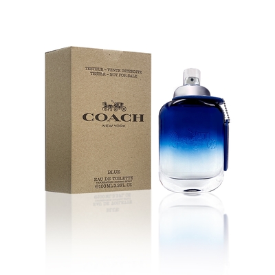 Coach 時尚藍調男性淡香水 TESTER 100ML 環保包裝