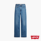 Levis 女款 High Loose復古超高腰牛仔寬褲 / 精工中藍染水洗 / 寒麻纖維 product thumbnail 2