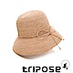 tripose 經典優雅-100%手工Raffia時尚遮陽草帽-帽簷-8cm(棕色) product thumbnail 1