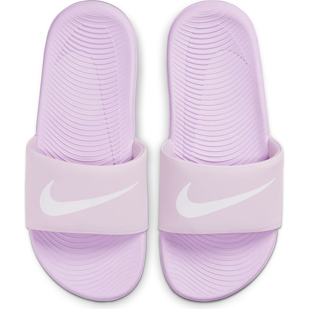 nike kawa slide rose gold