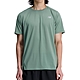 New Balance 男款 綠色 慢跑 輕盈 透氣 吸濕 短袖 上衣 AMT23222DKJ product thumbnail 1