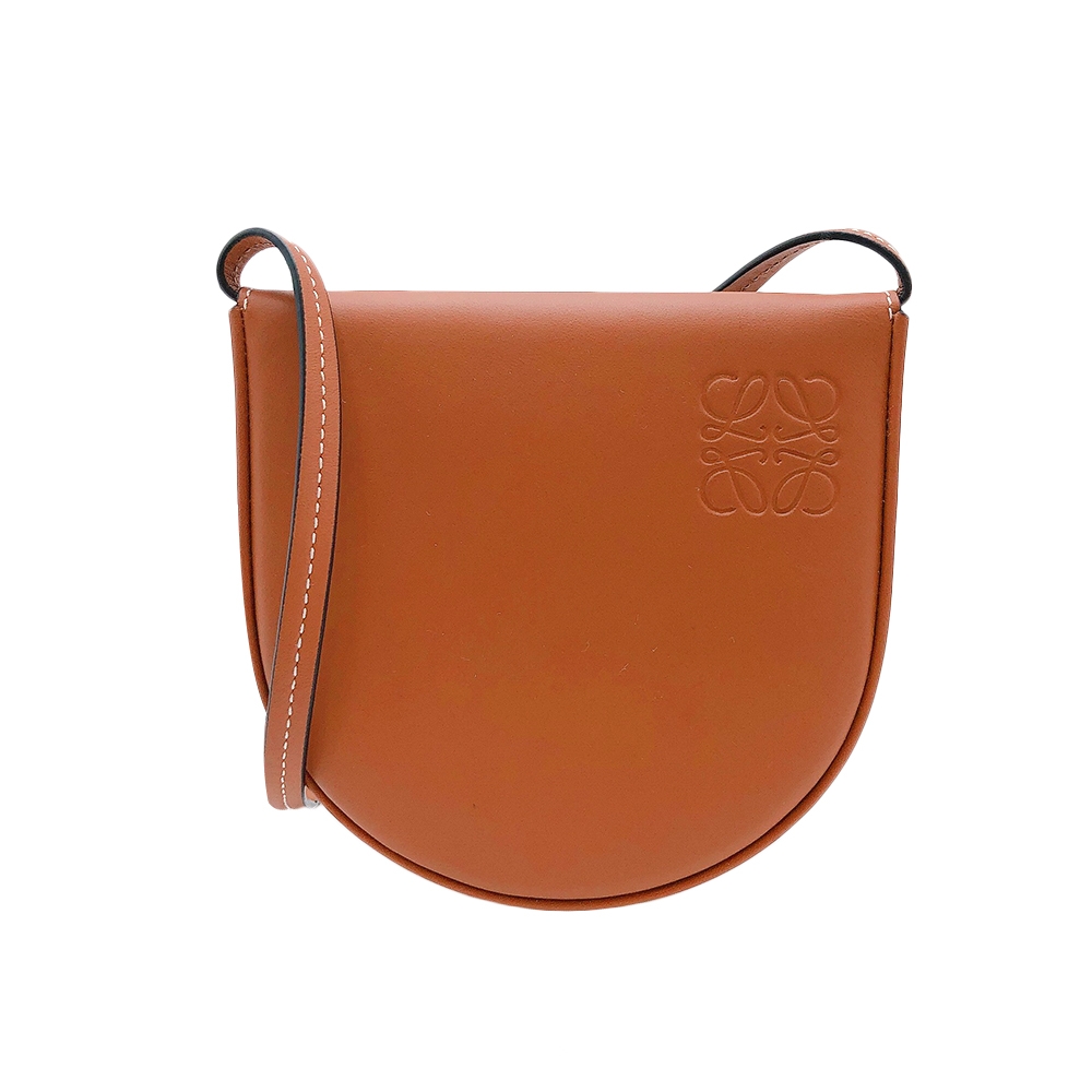 LOEWE Heel Pouch Small 肩背/斜背包(棕)