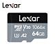 【Lexar】1066x microSDXC UHS-I記憶卡 SILVER系列 64G (附轉接卡) 臺灣公司貨 product thumbnail 1