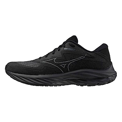 Mizuno Wave Rider 27 SSW [J1GC237652] 男 慢跑鞋 運動 路跑 一般型 超寬楦 黑