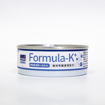 妥膳專科Formula-K+_貓)腎臟護理機能罐80g(關鍵胺基酸+益生元)x 6罐