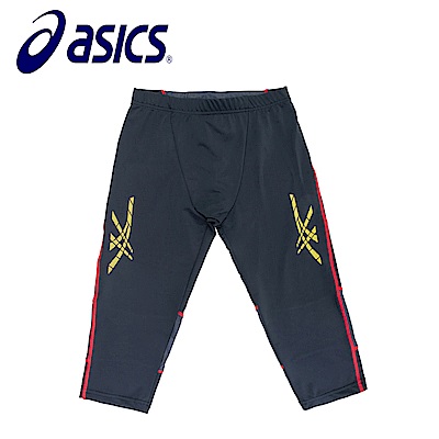 Asics 亞瑟士 男女七分運動緊身褲 黑 K31507-9023