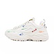 Fila Distracer Heart [5-C112Y-166] 女 休閒鞋 經典 厚底 愛心 日常 穿搭 米白 彩 product thumbnail 1