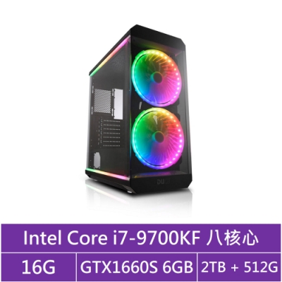 華碩Z390平台[戰略神官]i7八核GTX1660S獨顯電玩機