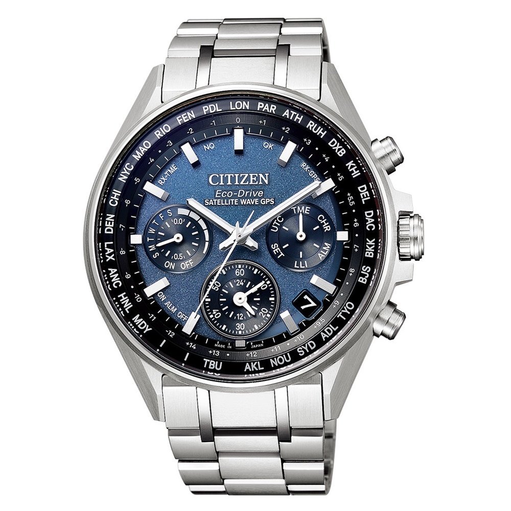 CITIZEN GPS衛星對時光動能鈦腕錶/CC4000-59L