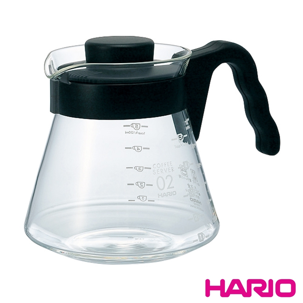 HARIO V60好握02黑色咖啡壺700ml / VCS-02B