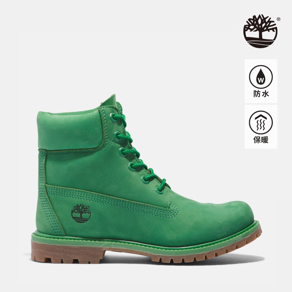 Timberland 女款新葉綠磨砂革50週年特別款6吋防水靴|A413UJ30 | 靴子