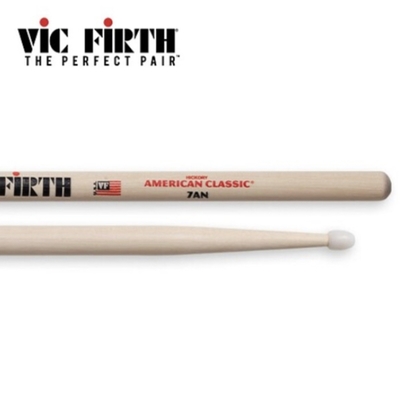 Vic Firth 7AN 尼龍頭胡桃木鼓棒