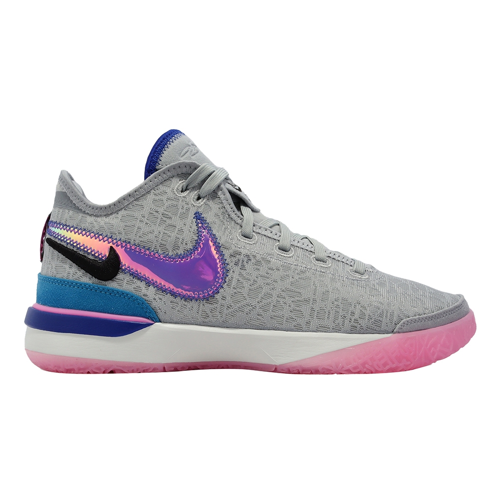 Nike 籃球鞋Zoom LeBron NXXT Gen EP 男鞋灰Wolf Grey 氣墊中筒DR8788