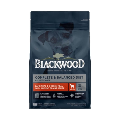 BlackWood 柏萊富 特調全齡犬配方(羊肉+雞肉+糙米) 4.5磅